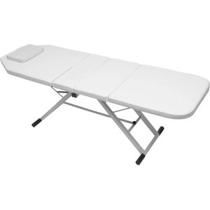 Luxe Therapeutisch Massagetafel – Verstelbaar, Ergonomisch & Comfortabel – Massagebed - Behandeltafel - Behandelbank - Voor Thuis & Professioneel Gebruik - Opvouwbaar - Wit