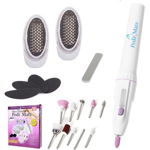 IBBO Shop - Elektrische Nagelfrees - Nagelvijl - 10 Verschillende Bits - 4 Extra Accessoires