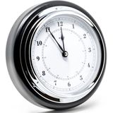 Fischer - 1434U-06 - Scheepsklok - Zwart - 170 mm