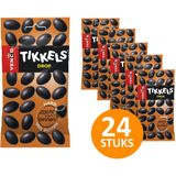 Venco Tikkels Drop 24 zakjes à 45g snoep - Dropsmaak - Zacht snoep - Zakjes