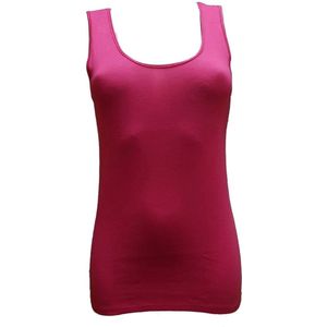 Toker dames hemd Glad 204/1 - maat 40/42 - 100% katoen - fuchsia