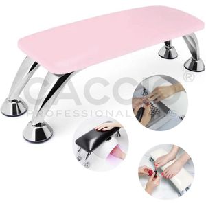 Armsteun - 100% Leer Hand armsteun - Manicure Nagelstyliste-Roze Manicure kussen - Armsteun - Nagelkussen-Manicure Handkussen-Handkussen-Manicure Tafel voor Nagelstudio-Nagelverzorging-Acrylnagels-Gelnagels-Gellak-Schoonheidsspecialiste