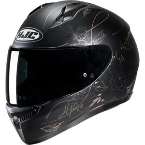 Hjc C10 Epik Black Mc9Sf Full Face Helmets XXXS - Maat XXXS - Helm