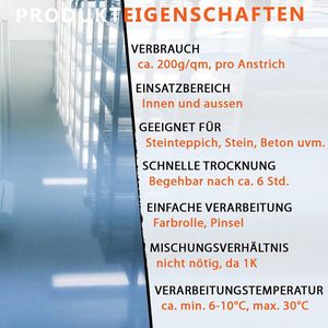 BEKATEQ 1K PU poriënvuller voor steentapijt buiten, UV-bestendig, kleurloos glanzend - geen vergeling, elastisch, afdichting, eenvoudige verwerking - 3kg - BK-669PU