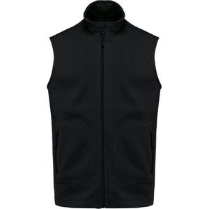 Kariban Ecologische uniseks bodywarmer van microfleece K9120 - Black - 4XL