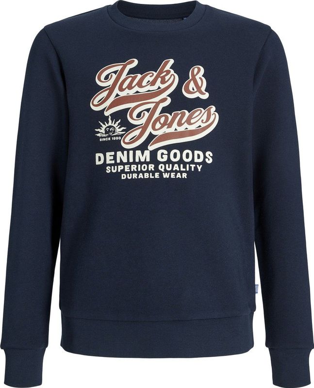 JACK&JONES - JJELOGO SWEAT CREW 2 COL 25/26 NOOS - Jongens - Sweaters