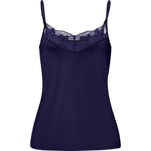 Hanro Eva Top 070920 Evening Blue - maat L