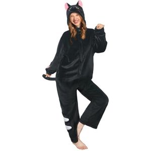 Dieren Onesie voor Volwassenen - Zachte Fleece Pyjama Jumpsuit Unisex voor Vrouwen en Mannen - Carnavals-, Kerst- en Halloween Cosplay