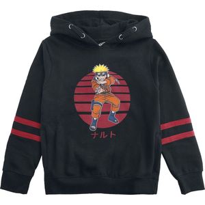 Naruto Kids - Sun Naruto Jongens & meisjes Trui met capuchon - zwart - 116