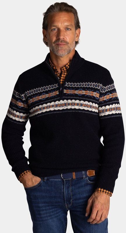 NZA New Zealand - 25kn405 - Half Rits Trui - Regular Fit