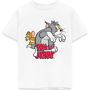 Tom En Jerry Op Fluwelen Poten T-Shirt Kinderen