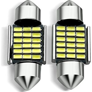 XEOD Lampen set – C5W 31 MM LED – 6000K Wit licht canbus – 2 stuks