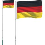 vidaXL-Vlag-met-vlaggenmast-Duitsland-5,55-m-aluminium