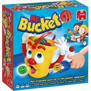 Jumbo Mr. Bucket - Het Supersnelle Achtervolg- en Schepspel voor Kinderen vanaf 3 jaar - 2 tot 4 Spelers