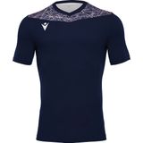 Macron - Nash Shirt - Marine - Korte Mouw - Kinderen