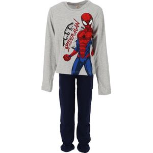 Spiderman Pyjama - Maat 122/128 - Grijs