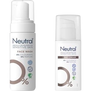 Neutral Set Facewash en Dagcreme