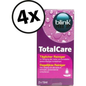 Blink TotalCare cleaner 4 x 30 ml - voordeelverpakking lenzenvloeistof