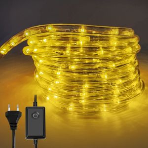 LED Lichtsnoer - Fairy Lights - Lampjes Slinger - Lichtsnoer Binnen – 50 meter LED – Op Batterijen - Warm wit