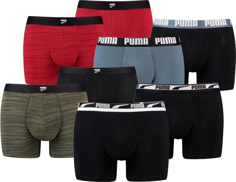 Puma boxershorts 8-Pack Verrassingspakket - Hussel/Mixed heren boxers pakket - Maat XXL