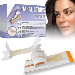 Solacis Neusstrips - Neusstrips snurken - Neus strips - Tegen snurken - Anti-Snurk - Must have voor tijdens het slapen!