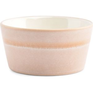 Salt & Pepper Kom 10xH5cm roze Flow (Set van 4)