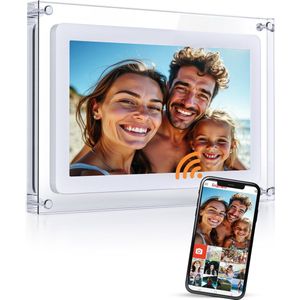 Pora&Co - Digitale Fotolijst - 10.1 inch - Acryl - HD - IPS Display - USB-C - Touchscreen