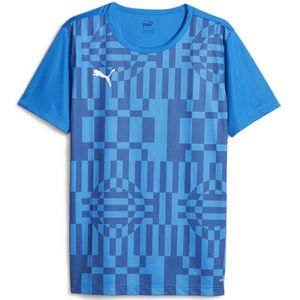 Puma - Individual Rise Graph - T-shirt - Blauw - Korte Mouwen