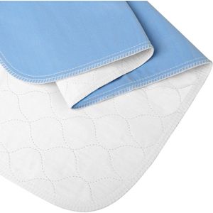 Zware absorberende bedpads 86 × 132 cm wasbare - herbruikbare incontinentie-onderleggers met waterdichte bescherming van lakens en matrassen incontinentie onderlegger