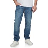Mustang - Washington - Heren Jeans - Blauw - Regular/Straight Fit