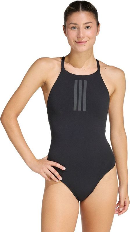 adidas Sportswear Iconisea Ribbed Padded Thin Straps Badpak - Dames - Bruin- 46