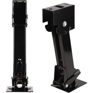 JHubers Goods - Verstelbare Stabilisatorkrik voor Aanhangers - Telescopische Parkeersteun - Trailjacks - 1000 lbs Draagvermogen