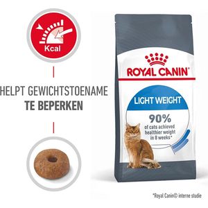 4x Royal Canin Fcn Light Weight Care - Kattenvoer - 400 g