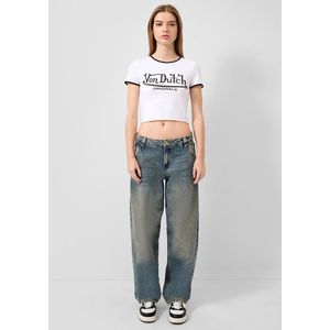 QS x Von Dutch - Jeans - Losse Pasvorm - Wijde Pijp