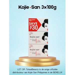 Kojie San skin lightening zeep 3 x 100 gram