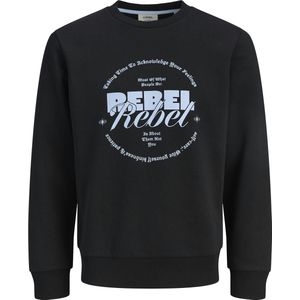 JJ Rebel Gray Crew Neck Sweater Heren - Maat L