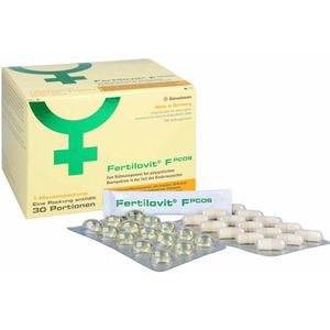 Fertilovit - F PCOS - Voedingssupplement - Ondersteunt Vruchtbaarheid - Voor Vrouwen met PCOS