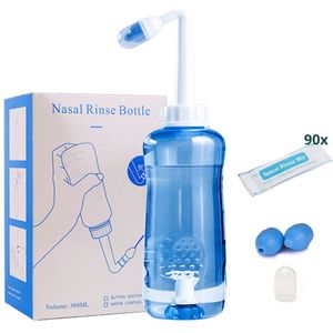 GOODTS - Neusdouche - 90 x Spoelzout - Neusreiniger voor Volwassenen en Kinderen