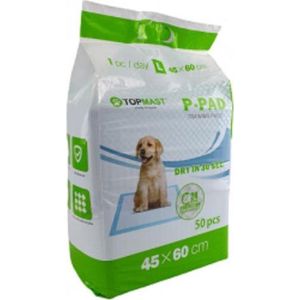 Topmast Puppy Training Pads -Trainingsmatten - Zindelijkheidstraining - Voordeelpak 60 x 60 CM