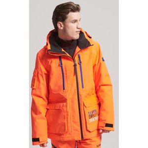Superdry Ski Ultimate Rescue Jacket Heren Jas - Neon Sun Orange - Maat 2Xl