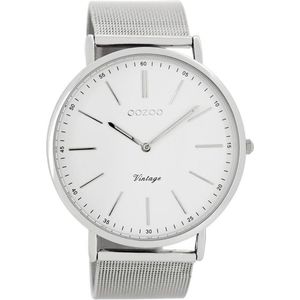 OOZOO Vintage horloge Zilver C7380