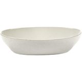 Uncharted - serveerschaal - Off White - ovaal 23x12