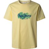 Pepe Jeans Milton T-shirt Met Korte Mouwen Geel L Man