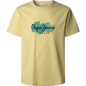 Pepe Jeans Milton T-shirt Met Korte Mouwen Geel L Man