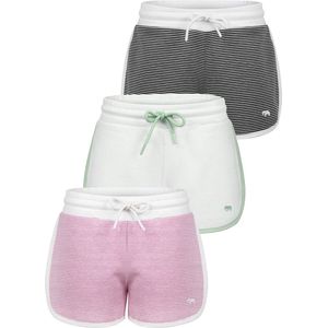 Felix Hardy - Jogger Short - Korte Broek - Zwart - 3 Pack Dames