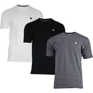Donnay - Vince - T-shirt - Wit - 3-Pack