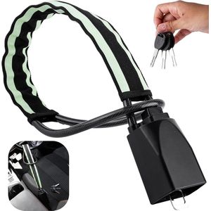 Bicycle Lock for Steering Wheel - Car RV Van Truck Deterrent - Light Technology Security Theft Burglary Protection stuurslot auto met keurmerk
