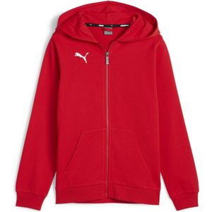 PUMA - teamGOAL Casuals - Hoodedjack - Rood - Jr