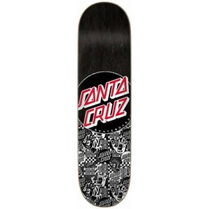 Santa Cruz Flier Collage Dot 8.125'' skateboard deck