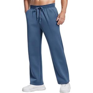 Heren Fleece Joggingbroek - Thermo Warm Sportbroek - Met Zakken